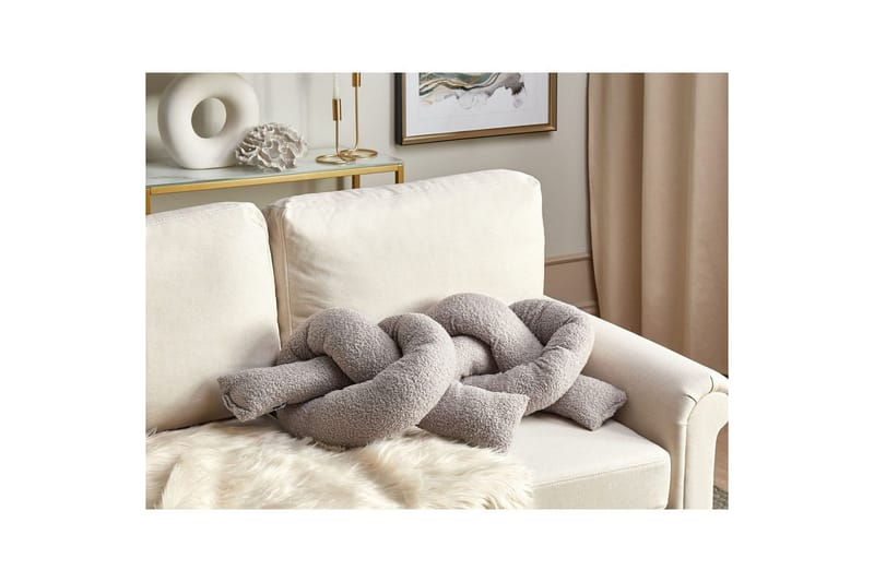 Koristetyynyt Gladiolus setti 2 Harmaa - Harmaa - Kodintekstiilit & matot - Tyyny & torkkupeitto - Ulkotyyny