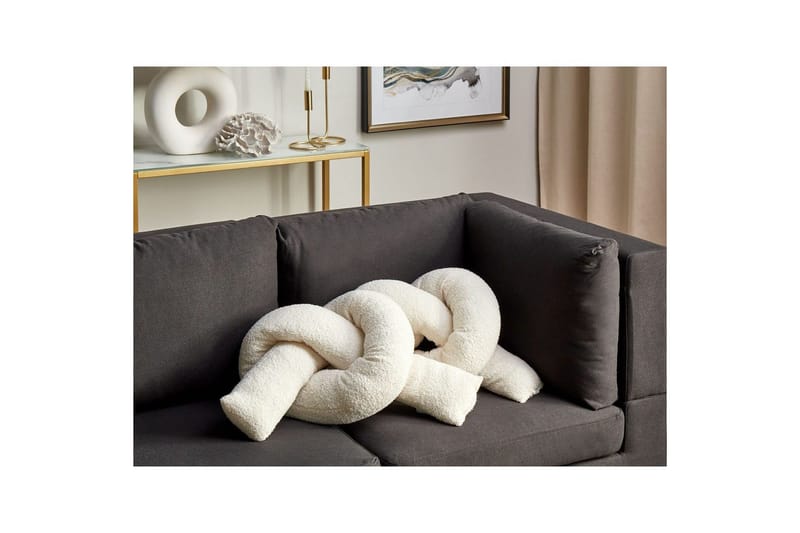 Koristetyynyt Gladiolus setti 2 Valkoinen - Valkoinen - Kodintekstiilit & matot - Tyyny & torkkupeitto - Ulkotyyny