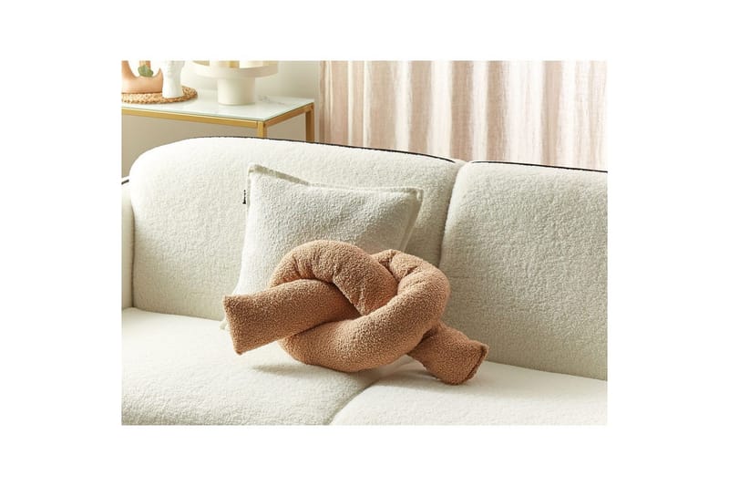 Koristetyynyt Gladiolus Vaaleanruskea - Vaaleanruskea - Kodintekstiilit & matot - Tyyny & torkkupeitto - Ulkotyyny