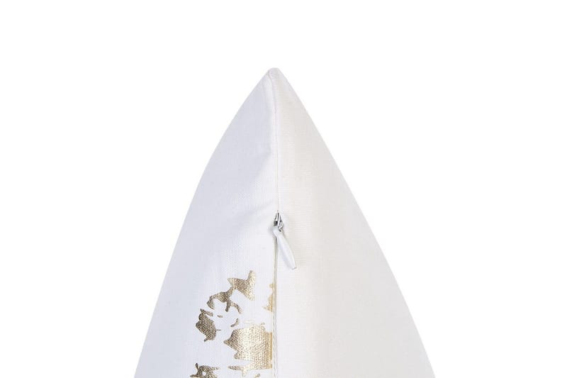 Koristetyynyt Goldenrod setti 2 Valkoinen/kulta - Valkoinen/kulta - Kodintekstiilit & matot - Tyyny & torkkupeitto - Sisätyyny