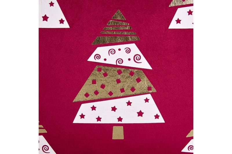 Koristetyynyt Goldspruce setti 2 Punainen/Kulta/Valkoinen - Punainen/Kulta/Valkoinen - Kodintekstiilit & matot - Tyyny & torkkupeitto - Koristetyynyt