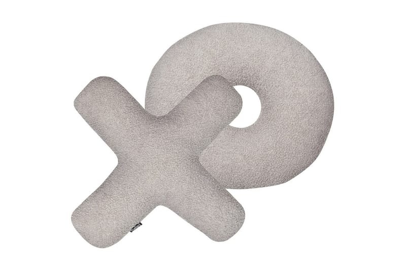 Koristetyynyt Hesperis setti, 2 kpl Harmaa - Harmaa - Kodintekstiilit & matot - Tyyny & torkkupeitto - Ulkotyyny