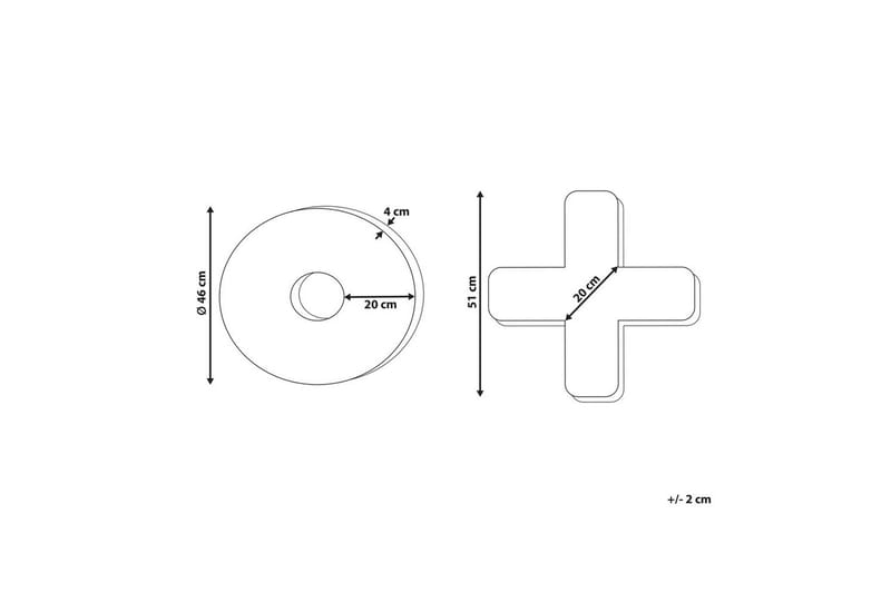 Koristetyynyt Hesperis setti, 2 kpl Vaaleanpunainen - Vaaleanpunainen - Kodintekstiilit & matot - Tyyny & torkkupeitto - Ulkotyyny
