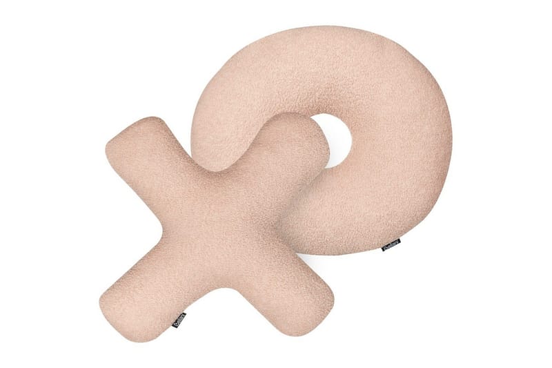 Koristetyynyt Hesperis setti, 2 kpl Vaaleanpunainen - Vaaleanpunainen - Kodintekstiilit & matot - Tyyny & torkkupeitto - Ulkotyyny