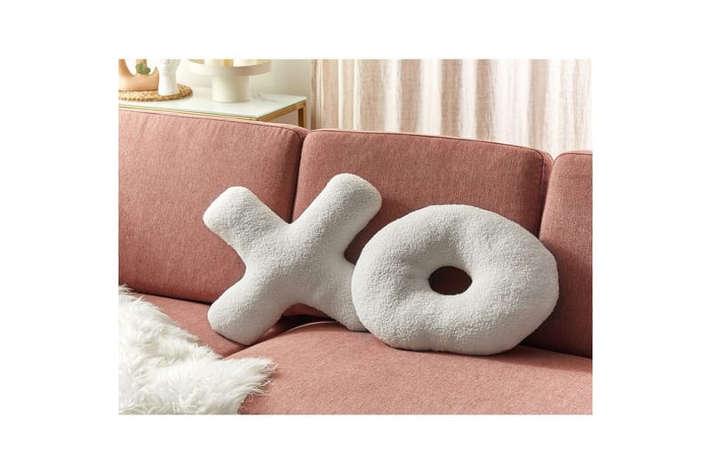 Koristetyynyt Hesperis setti, 2 kpl Valkoinen - Valkoinen - Kodintekstiilit & matot - Tyyny & torkkupeitto - Ulkotyyny