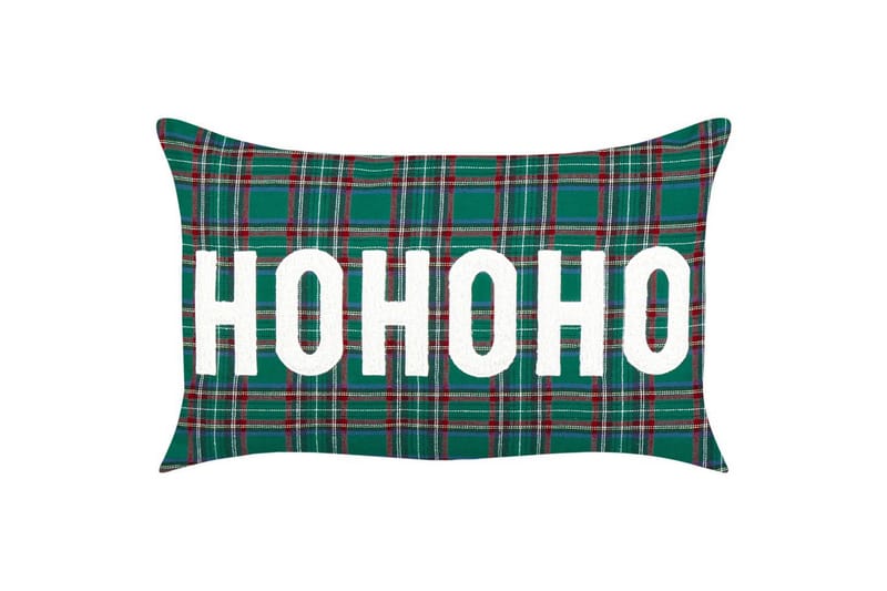 Koristetyynyt Joycandy, 2 settiä Vihreä/punainen/musta/valkoinen, Suorakulmio - Vihreä/punainen/musta/valkoinen, Suorakulmio - Kodintekstiilit & matot - Tyyny & torkkupeitto - Ulkotyyny