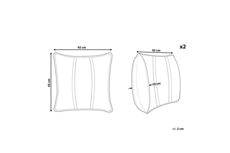 Koristetyynyt Kavalam 2:n setti - Kodintekstiilit & matot - Tyyny & torkkupeitto - Ulkotyyny