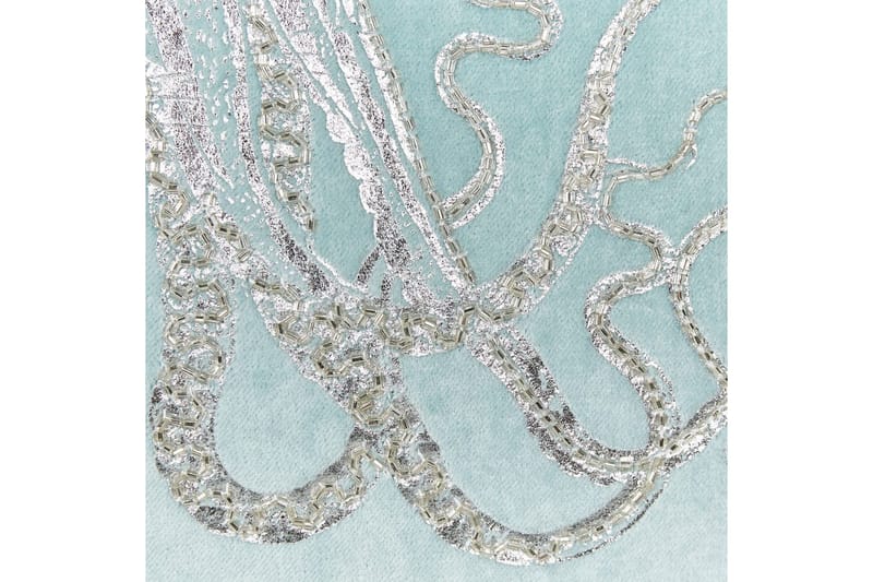 Koristetyynyt Laminaria Sininen/Hopea - Sininen/Hopea - Kodintekstiilit & matot - Tyyny & torkkupeitto - Ulkotyyny