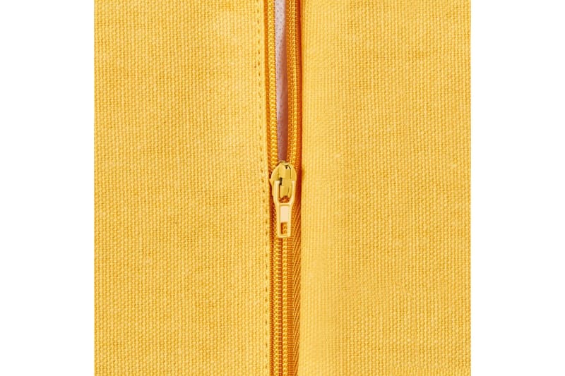 Koristetyynyt Leea settinä 2 Keltainen/Valkoinen - Keltainen/Valkoinen - Kodintekstiilit & matot - Tyyny & torkkupeitto - Ulkotyyny