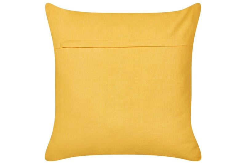 Koristetyynyt Leea settinä 2 Keltainen/Valkoinen - Keltainen/Valkoinen - Kodintekstiilit & matot - Tyyny & torkkupeitto - Ulkotyyny