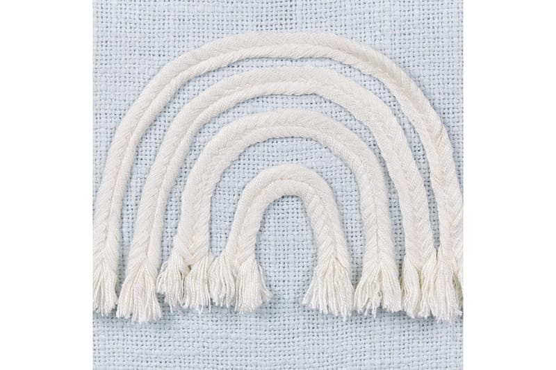 Koristetyynyt Leea settinä 2 Sininen/Valkoinen - Sininen/Valkoinen - Kodintekstiilit & matot - Tyyny & torkkupeitto - Ulkotyyny