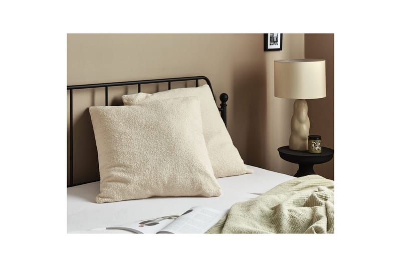 Koristetyynyt Leuzea sarja, 2 kpl Beige, 60x60 cm - Beige, 60x60 cm - Kodintekstiilit & matot - Tyyny & torkkupeitto - Ulkotyyny