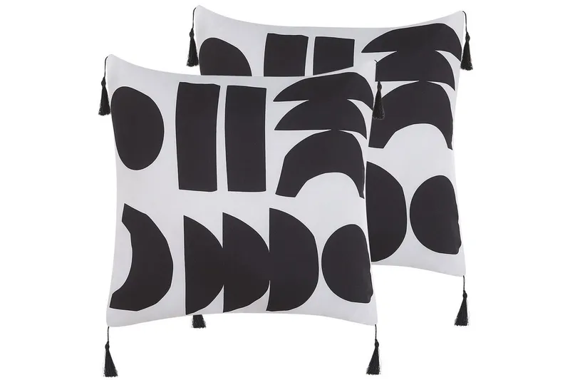 Koristetyynyt Liriope setti, 2 kpl Neliö, Neliö