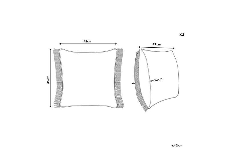 Koristetyynyt Lonar 2-pack - Kodintekstiilit & matot - Tyyny & torkkupeitto - Koristetyynyt
