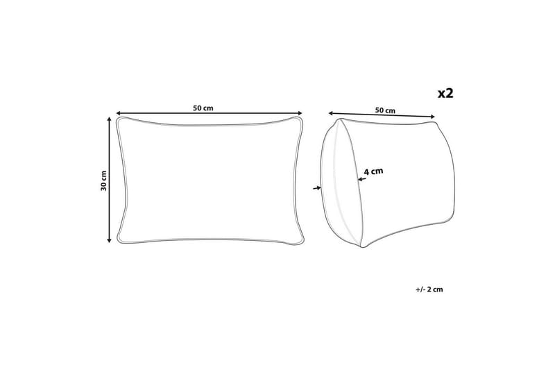 Koristetyynyt Lovely 2-pack - Kodintekstiilit & matot - Tyyny & torkkupeitto - Koristetyynyt