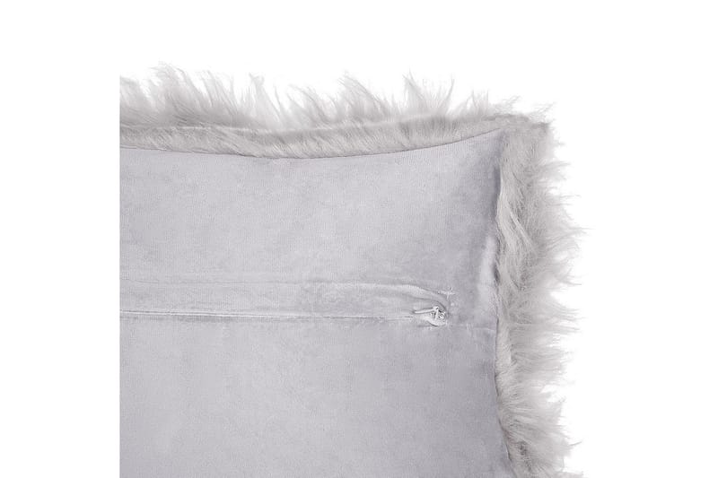 Koristetyynyt Lubha setti 2 kappaleen Harmaa - Harmaa - Kodintekstiilit & matot - Tyyny & torkkupeitto - Koristetyynyt