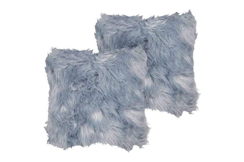 Koristetyynyt Lubha setti 2 kappaleen Sininen/harmaa, Sininen/harmaa