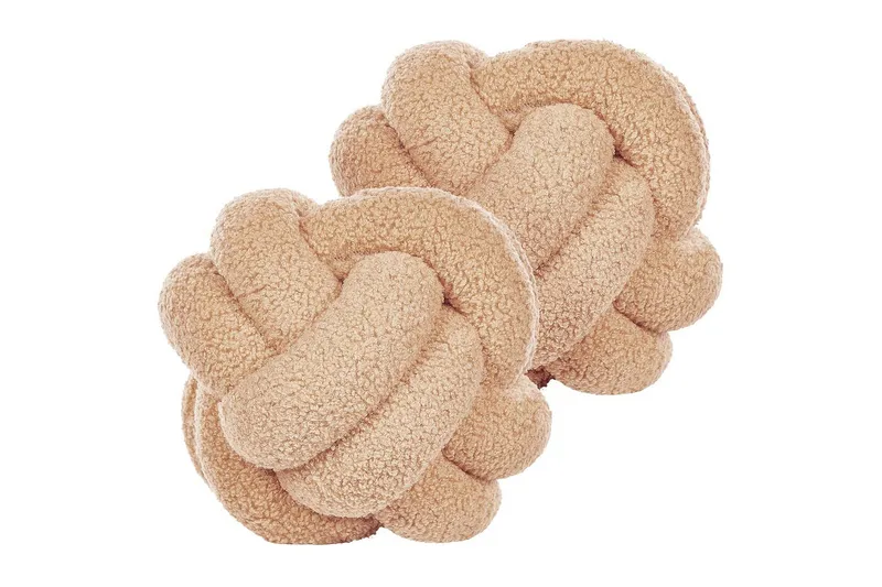 Koristetyynyt Malni sarja 2 kpl Beige - Beige - Kodintekstiilit & matot - Tyyny & torkkupeitto - Ulkotyyny