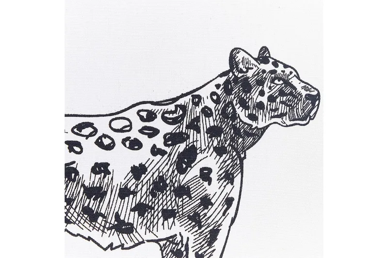 Koristetyynyt Marula setti, 2 kpl Valkoinen/Musta - Valkoinen/Musta - Kodintekstiilit & matot - Tyyny & torkkupeitto - Ulkotyyny