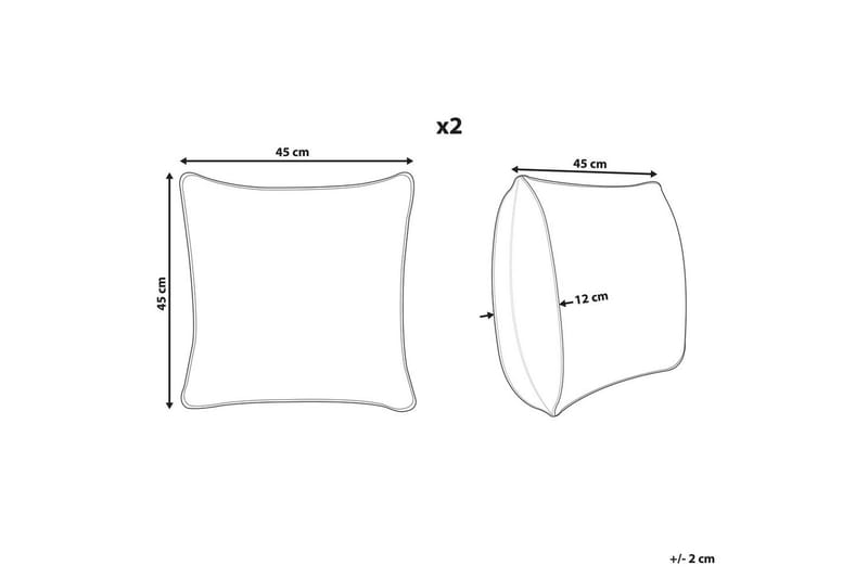 Koristetyynyt Meadowfoam, 2 kpl:n sarja - Kodintekstiilit & matot - Tyyny & torkkupeitto - Koristetyynyt