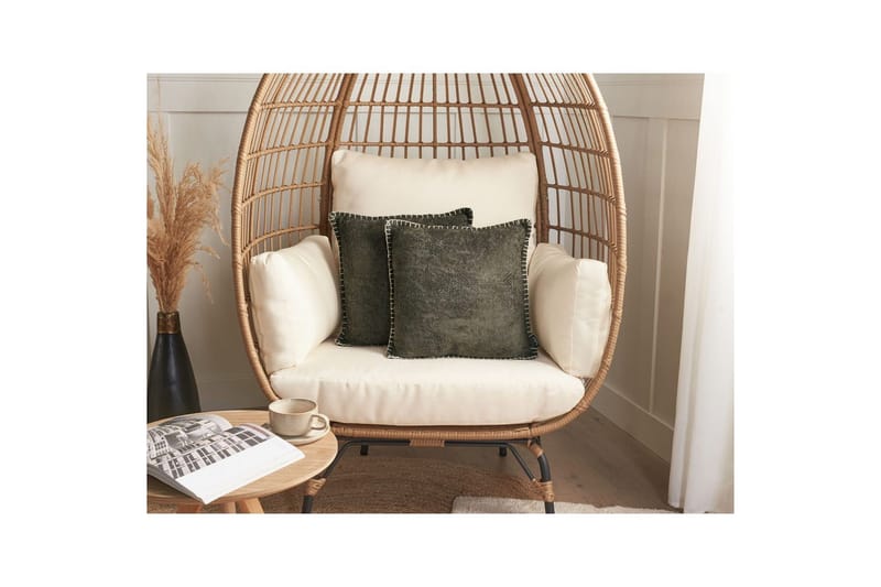 Koristetyynyt Melur 2:n sarja Harmaa - Harmaa - Kodintekstiilit & matot - Tyyny & torkkupeitto - Ulkotyyny