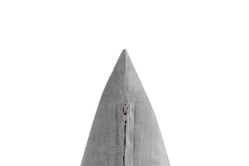 Koristetyynyt Milas: 2 kpl:n setti Harmaa/valkoinen - Harmaa/valkoinen - Kodintekstiilit & matot - Tyyny & torkkupeitto - Ulkotyyny