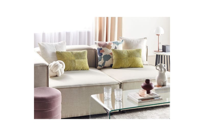 Koristetyynyt Millet: 2 kpl:n setti Vihreä, Suorakulmio - Vihreä, Suorakulmio - Kodintekstiilit & matot - Tyyny & torkkupeitto - Ulkotyyny