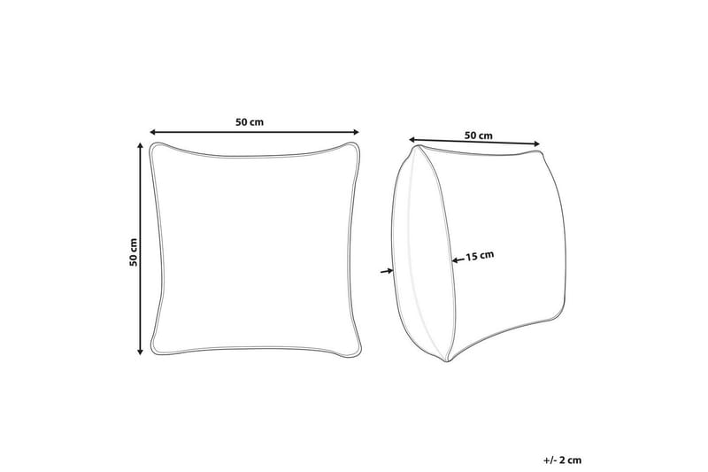 Koristetyynyt Oujda Ruusu kulta - Ruusu kulta - Kodintekstiilit & matot - Tyyny & torkkupeitto - Ulkotyyny