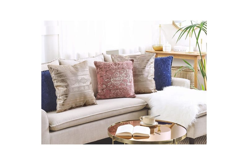 Koristetyynyt Oujda Ruusu kulta - Ruusu kulta - Kodintekstiilit & matot - Tyyny & torkkupeitto - Ulkotyyny