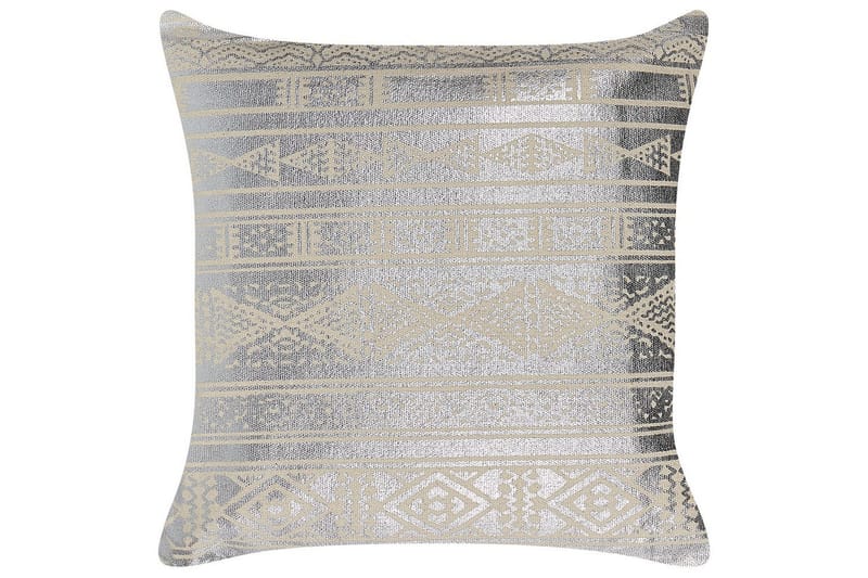 Koristetyynyt Oujda setti 2 Hopea - Hopea - Kodintekstiilit & matot - Tyyny & torkkupeitto - Ulkotyyny