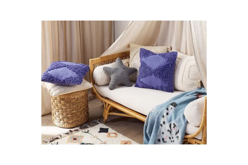 Koristetyynyt Rhoeo Violetti - Violetti - Kodintekstiilit & matot - Tyyny & torkkupeitto - Ulkotyyny