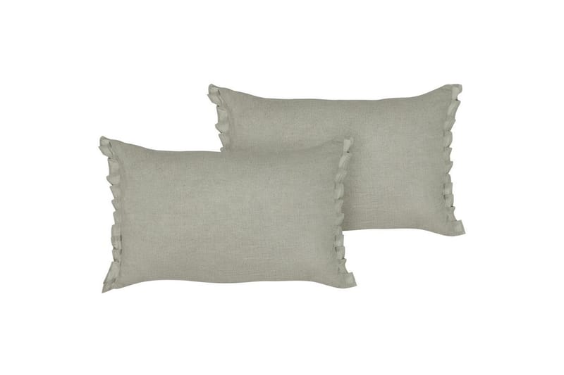 Koristetyynyt Sassafras-setti 2 kpl Harmaa - Harmaa - Kodintekstiilit & matot - Tyyny & torkkupeitto - Koristetyynyt