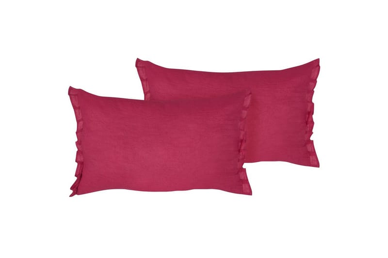 Koristetyynyt Sassafras-setti 2 kpl Punainen, Punainen