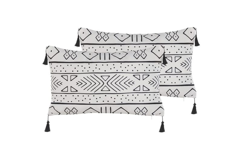 Koristetyynyt Schefflera-setti 2 kpl Suorakulmio, Suorakulmio