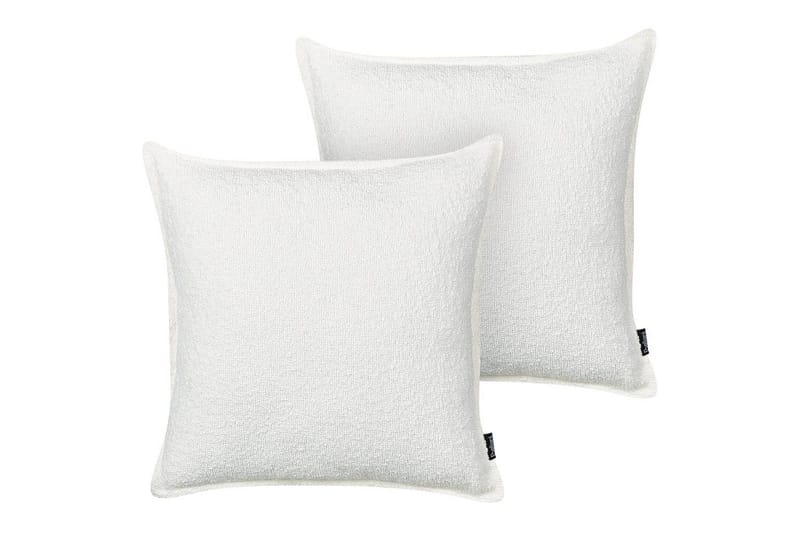 Koristetyynyt Senecia sarja 2 Valkoinen, Valkoinen