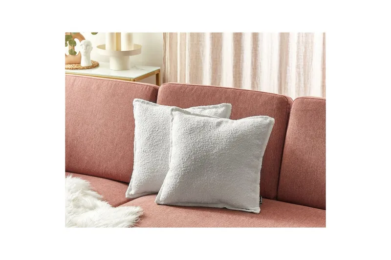 Koristetyynyt Senecia sarja 2 Valkoinen - Valkoinen - Kodintekstiilit & matot - Tyyny & torkkupeitto - Koristetyynyt