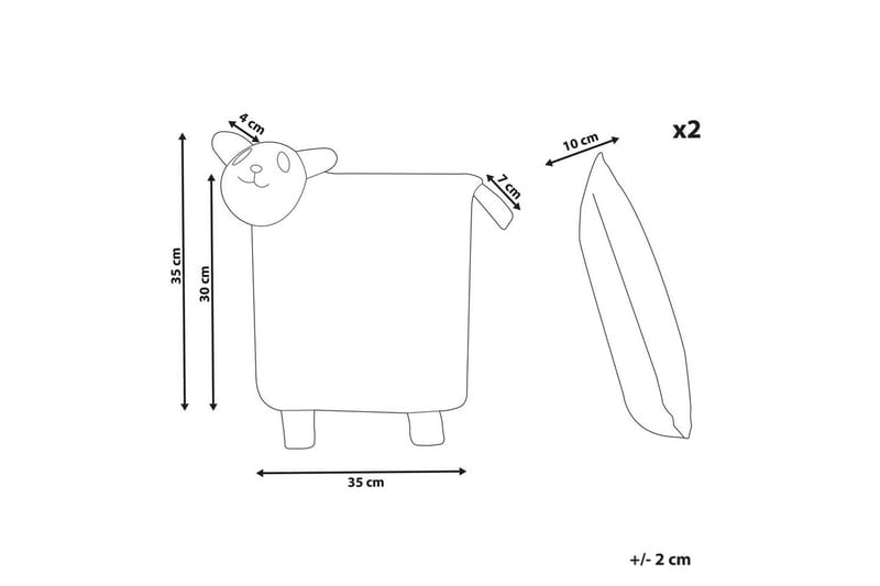 Koristetyynyt Shadoor setti 2 kpl - Kodintekstiilit & matot - Tyyny & torkkupeitto - Koristetyynyt