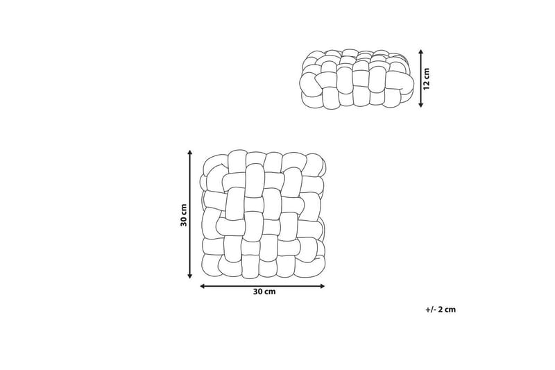 Koristetyynyt Sirali Harmaa - Harmaa - Kodintekstiilit & matot - Tyyny & torkkupeitto - Koristetyynyt