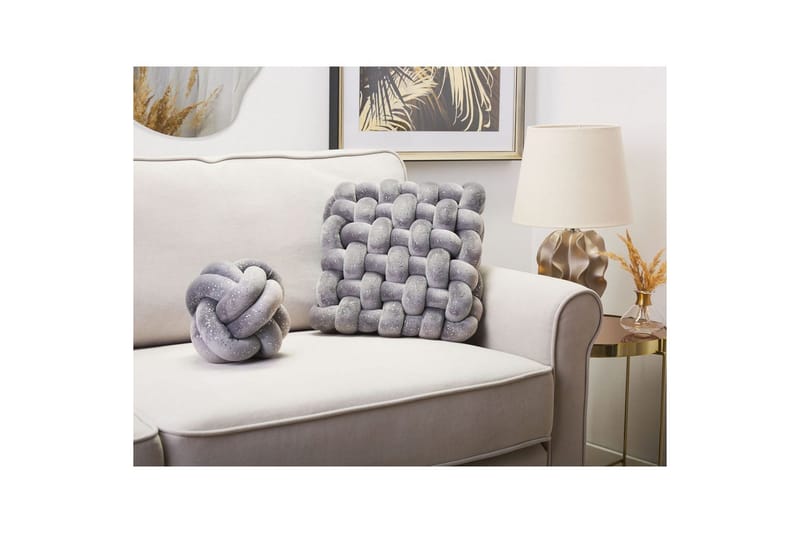 Koristetyynyt Sirali Harmaa - Harmaa - Kodintekstiilit & matot - Tyyny & torkkupeitto - Koristetyynyt