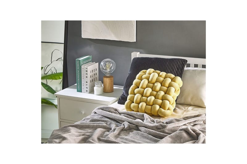 Koristetyynyt Sirali Keltainen - Keltainen - Kodintekstiilit & matot - Tyyny & torkkupeitto - Koristetyynyt