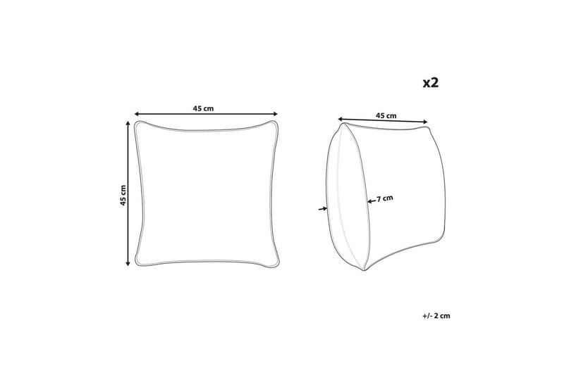 Koristetyynyt Solidago 2:n setti - Kodintekstiilit & matot - Tyyny & torkkupeitto - Koristetyynyt