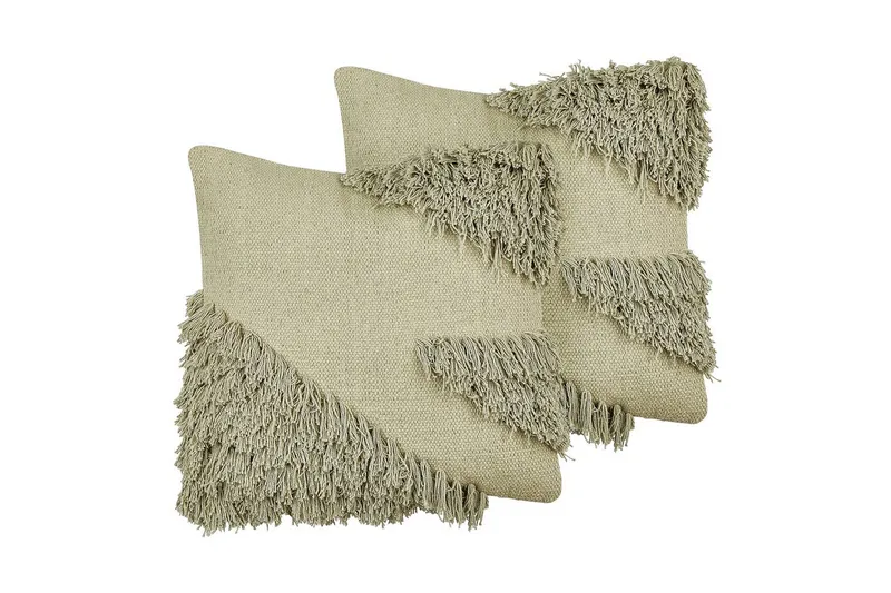 Koristetyynyt Sourwood 2:n setti Vihreä, Vihreä