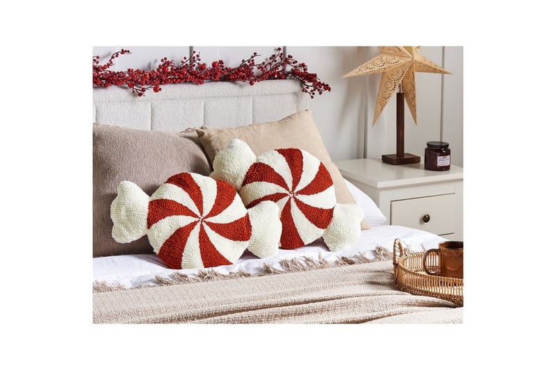 Koristetyynyt Spiral Candy -setti, 2 kpl - Kodintekstiilit & matot - Tyyny & torkkupeitto - Ulkotyyny