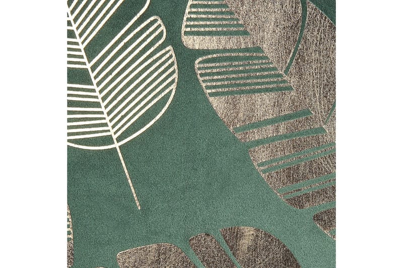 Koristetyynyt Sunflower setti 2 Vihreä/Kulta - Vihreä/Kulta - Kodintekstiilit & matot - Tyyny & torkkupeitto - Ulkotyyny