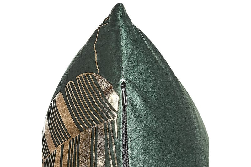 Koristetyynyt Sunflower setti 2 Vihreä/Kulta - Vihreä/Kulta - Kodintekstiilit & matot - Tyyny & torkkupeitto - Ulkotyyny