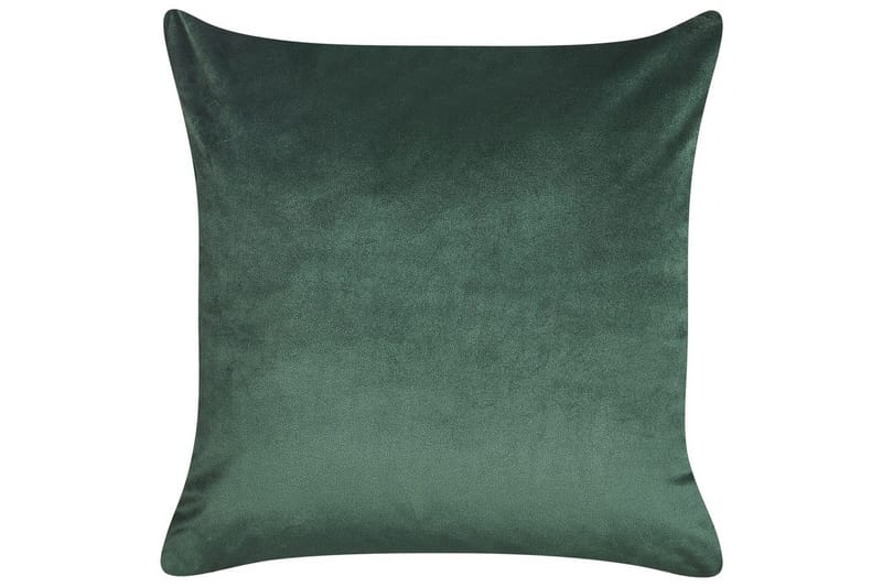 Koristetyynyt Sunflower setti 2 Vihreä/Kulta - Vihreä/Kulta - Kodintekstiilit & matot - Tyyny & torkkupeitto - Ulkotyyny