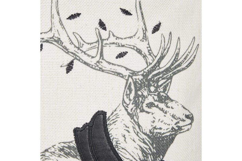 Koristetyynyt Sven setti 2 kpl Valkoinen/Musta, Neliö - Valkoinen/Musta, Neliö - Kodintekstiilit & matot - Tyyny & torkkupeitto - Ulkotyyny