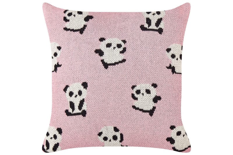 Koristetyynyt Talokan 2 kappaletta Vaaleanpunainen/musta/valkoinen - Vaaleanpunainen/musta/valkoinen - Kodintekstiilit & matot - Tyyny & torkkupeitto - Ulkotyyny