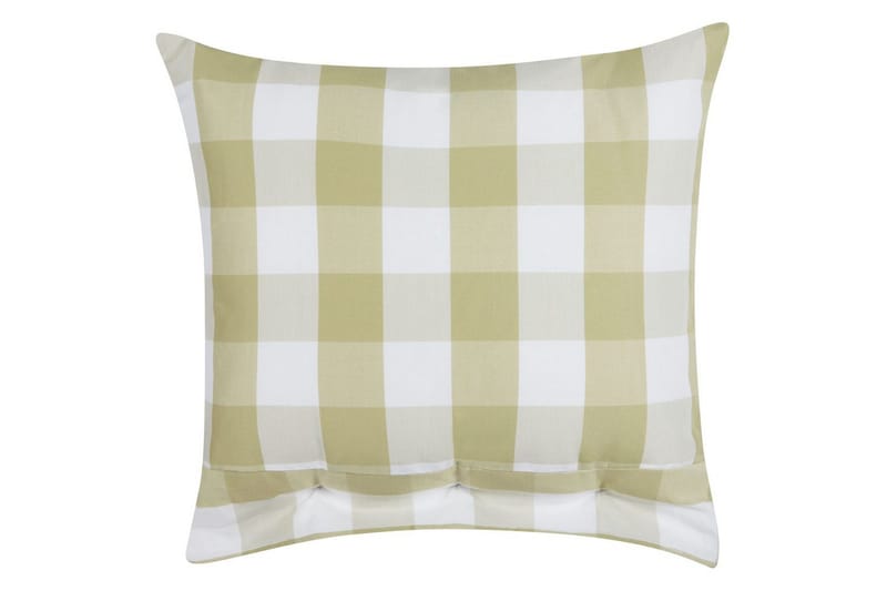 Koristetyynyt Tamnine 2 kappaletta Vihreä/Valkoinen, Neliö - Vihreä/Valkoinen, Neliö - Kodintekstiilit & matot - Tyyny & torkkupeitto - Koristetyynyt