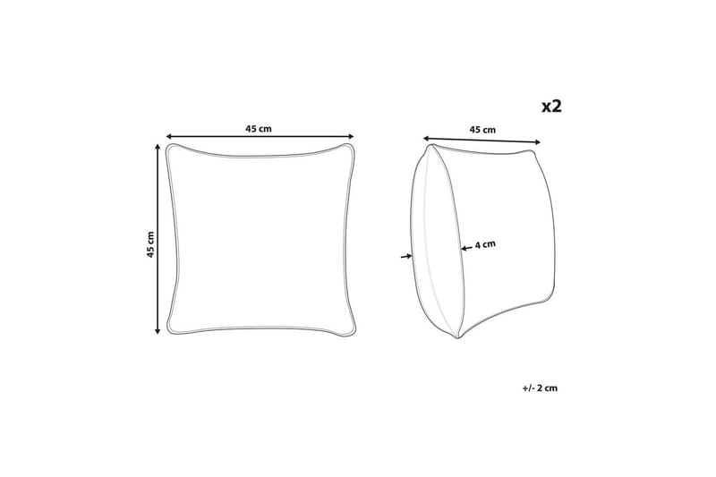 Koristetyynyt Teddybear setti, 2 kpl - Kodintekstiilit & matot - Tyyny & torkkupeitto - Ulkotyyny